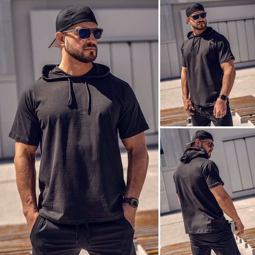 Shirt tee kurzarm sport slim - tee,