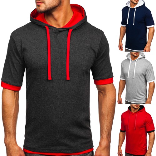 Shirt tee kapuze kurzarm - t-shirt,