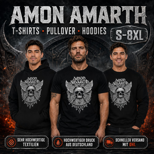 Herren shirt amon amarth - herren, t-shirt