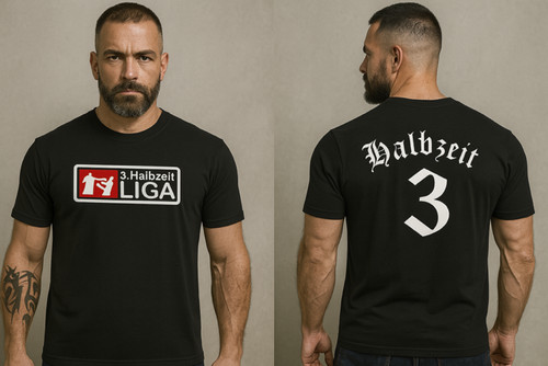 Halbzeit hooligan t shirt - halbzeit, t-shirt