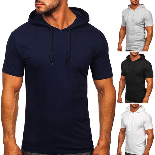 Shirt tee kurzarm kapuze - tee,