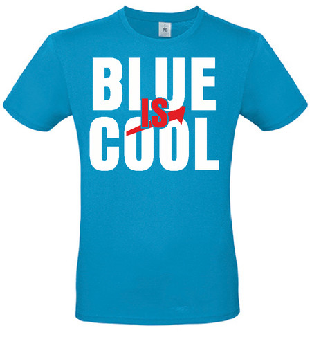 Shirt kapuzensweat blue is - kapuzensweat,