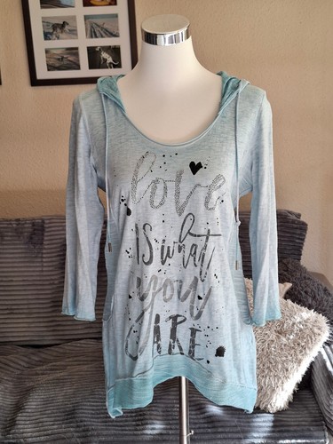 Tredy shirt kapuze print - shirt,, kapuze,