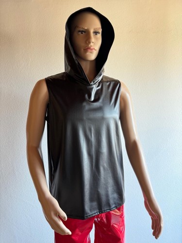 Herren muskelshirt mit kapuze - mit,