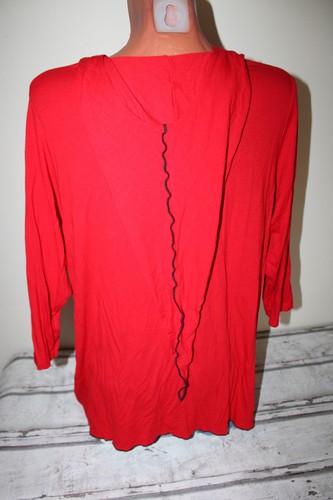 Hoodie shirt rot - hoodie, 40/42